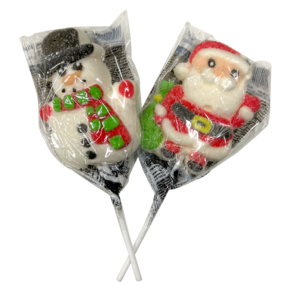 2st - Jellioo X-mas Mallow Lollipop 45g