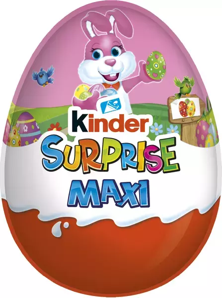 Kinder Egg Maxi Easter Pink 100g
