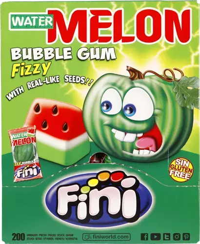 FINI WATERMELON GUM - 200 st