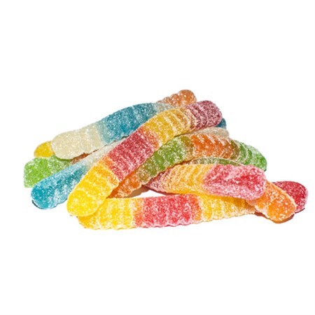 Sura gelémaskar med fruktsmak 1kg
