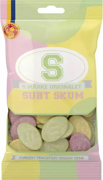 5st - S-Märke Surt Skum 70g