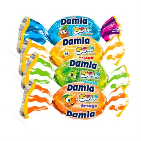 Damla Sour Blast Chew 1kg