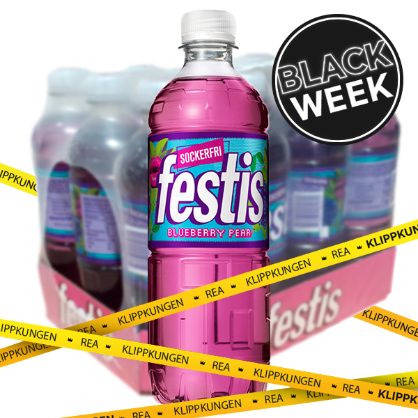 Festis Blueberry/Pear Sfri 12st x 50cl