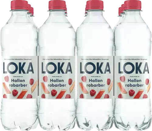 Loka Hallon Rabarber 12x50cl