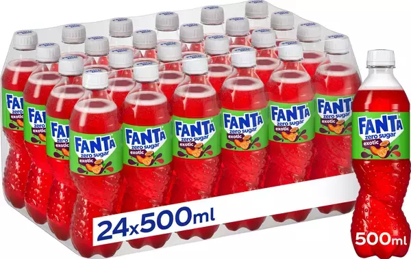 Fanta Exotic Zero 50cl x 24st
