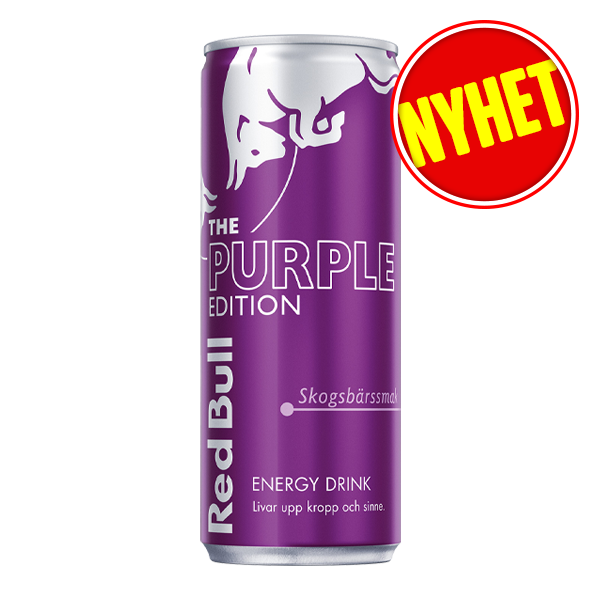 Red Bull Purple Edition Skogsbär 25cl