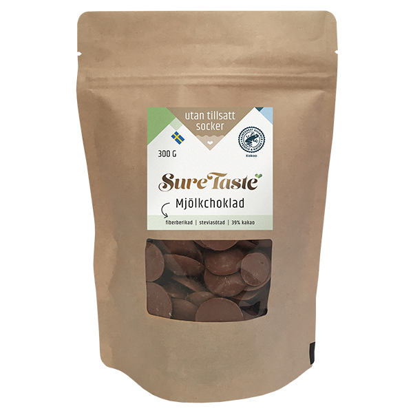 Chokladpellets Mjölkchoklad 300g