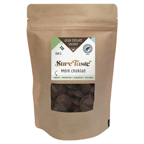 Chokladpellets Mörk Choklad 300g