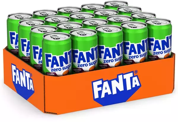 Fanta Exotic Zero 33cl x 20st