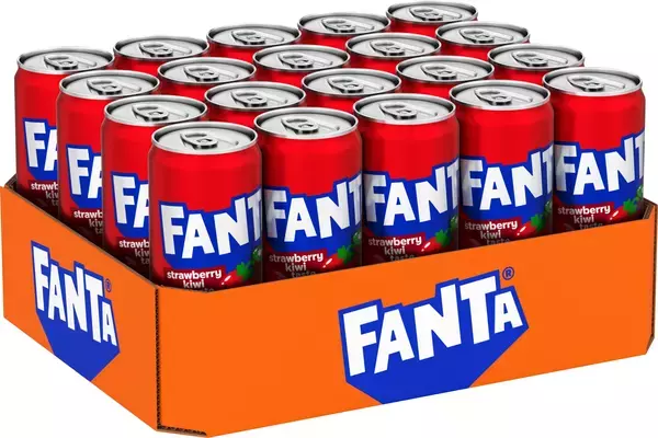 Fanta Strawberry & Kiwi 33cl x 20st