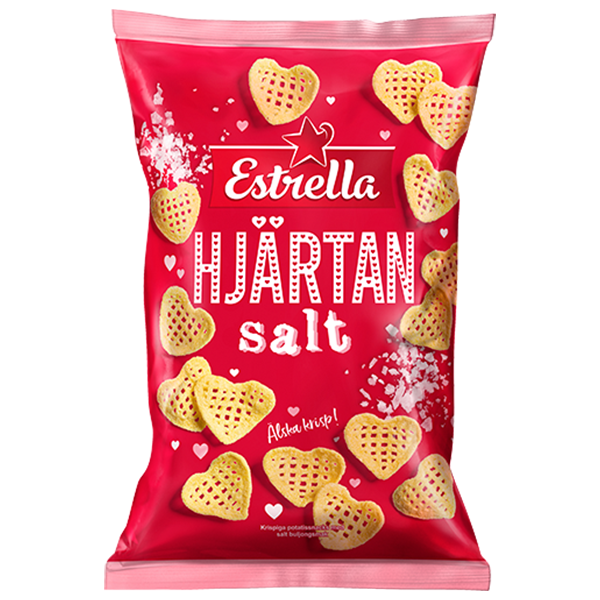 Estrella Hjärtan Salt 85g