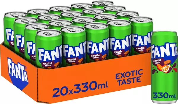 Fanta Exotic 33cl x 20 st
