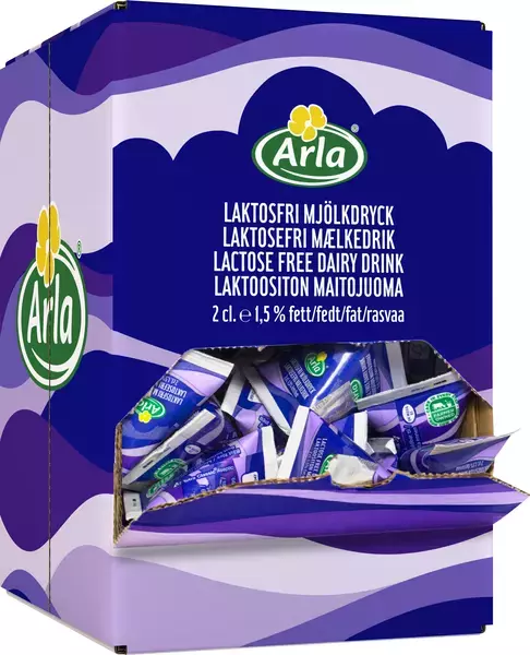 Arla Kaffemjölk Laktosfri 2cl - 100-pack