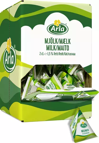 Arla Kaffemjölk 1,5% 2cl - 100-pack