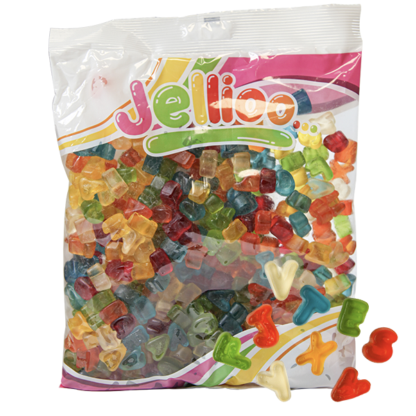 Jellioo Alphabet 1kg
