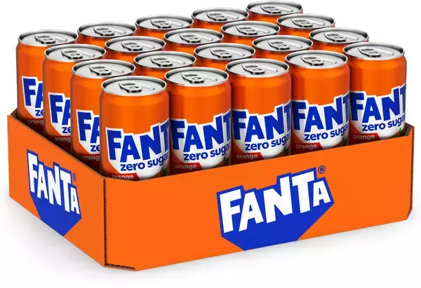 Fanta Orange Zero 33 cl x 20 st