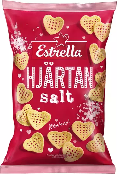 Estrella Hjärtan Salt 85g