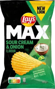 Lays Max Sourcream& Onion 185g