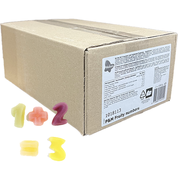 Fruity Numbers 3kg