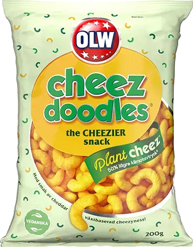 OLW Cheez Doodles Plant Cheez 200g