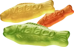 Malaco Pastellfisk 3kg