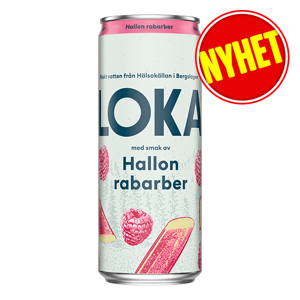 Loka Hallon Rabarber 33cl