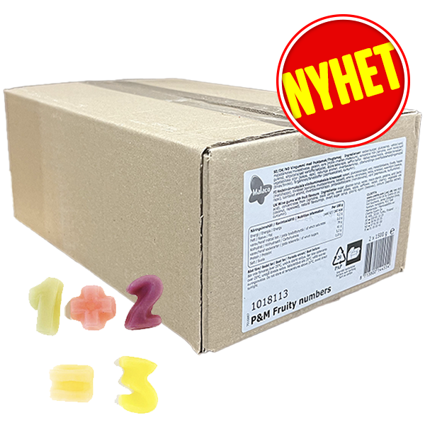 Fruity Numbers 3kg