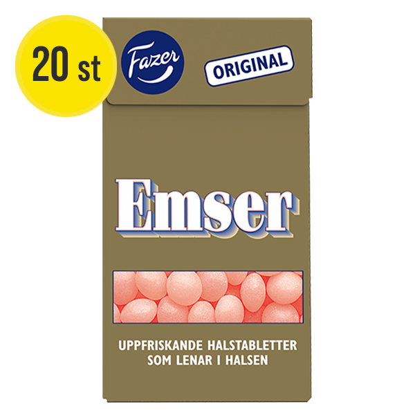 Emser Tablettask 20st x 38g