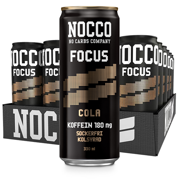 NOCCO Focus Cola 24x 33cl