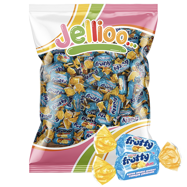 Frutty Duo Twist Melon/Pineapple 1kg