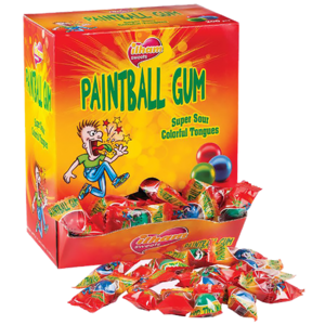 Paintball Bubble Gum Automat - 200st