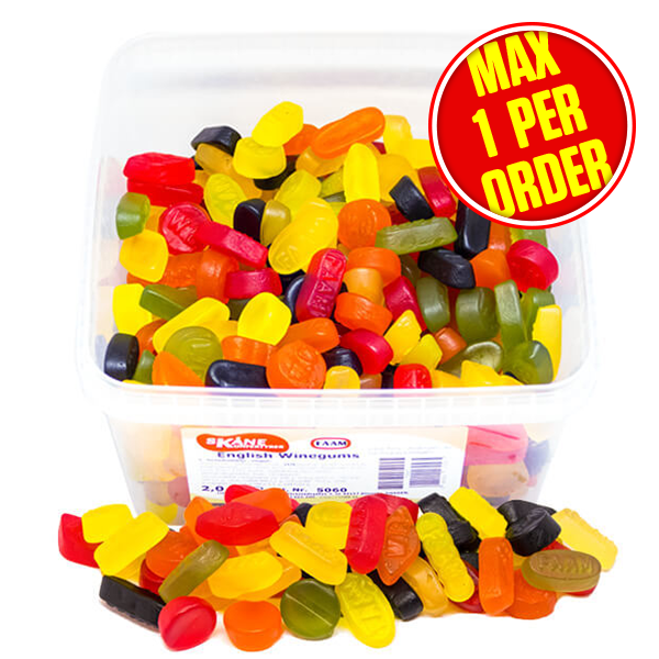 English Winegums 2kg