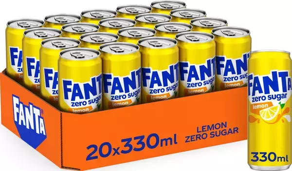 Fanta Lemon Zero 33cl x 20st