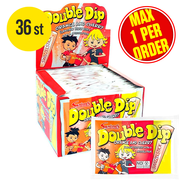 Double Dip apelsin/körsbär - 36-pack