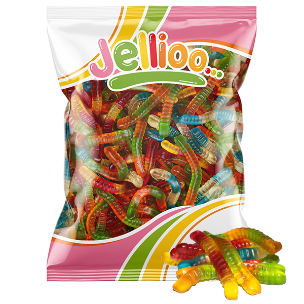 Gelémaskar med fruktsmak 1kg