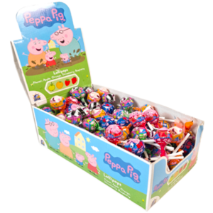 Peppa Pig klubbor 120-pack