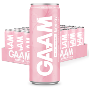 GAAM Energy Wild Strawberry 24x33cl