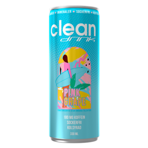 Clean Drink Pink Grape 33cl