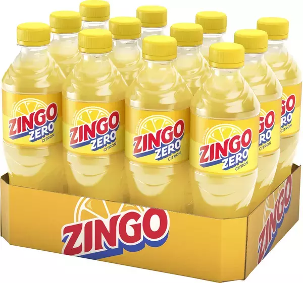 Zingo Citron Sockerfri 50 cl x 12 st