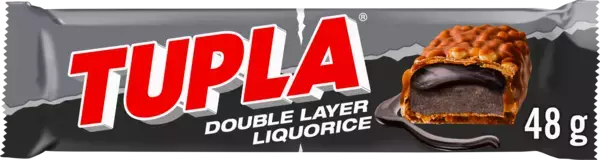 Tupla Double Layer Liquorice 48g