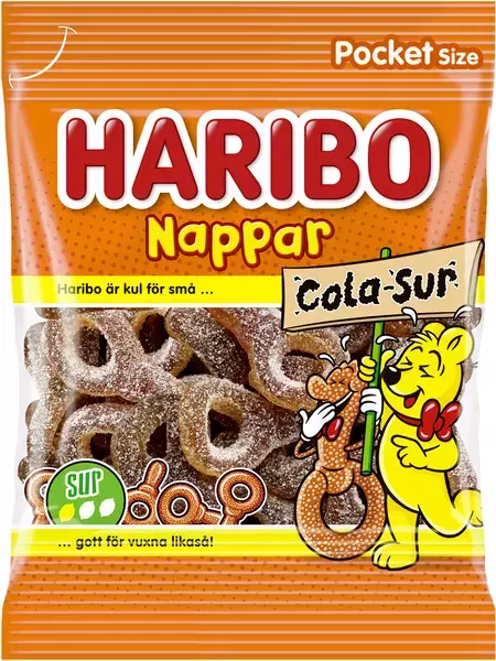 Haribo Sura Colanappar 70g
