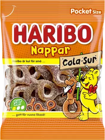 Haribo Sura Colanappar 70g