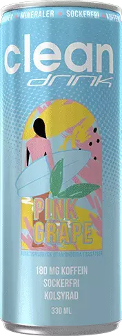 Clean Drink Pink Grape 33cl