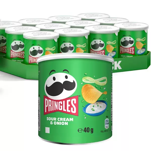Pringles Sour Cream & Onion 12x 40g