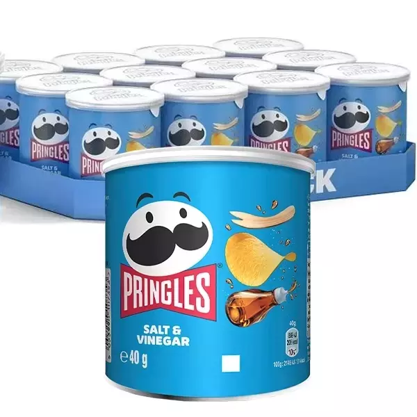 Pringles Salt & Vinegar 12x 40g