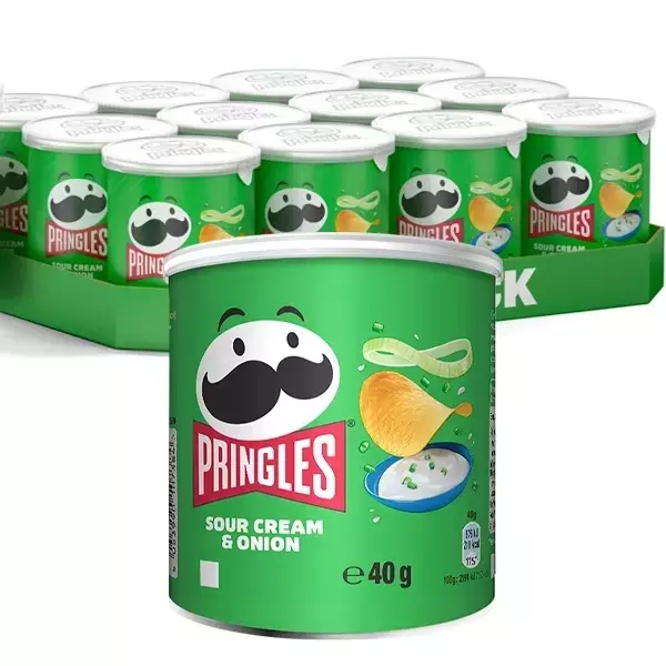 Pringles Sour Cream & Onion 12x 40g