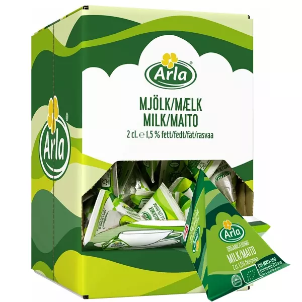 Arla Kaffemjölk 1,5% 2cl - 100-pack
