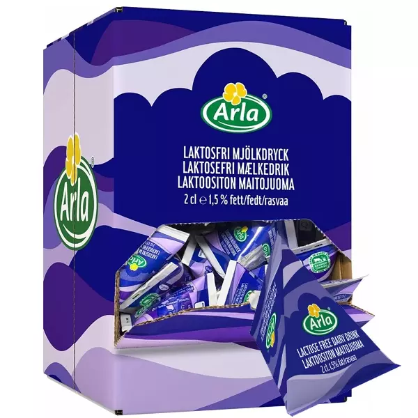 Arla Kaffemjölk Laktosfri 2cl - 100-pack
