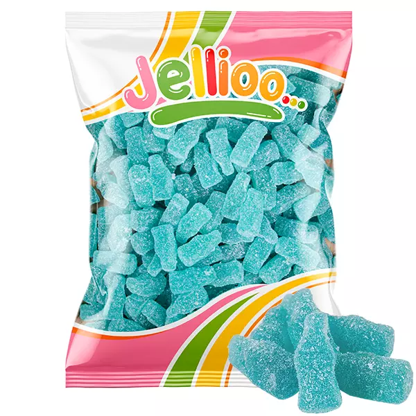 Jellioo Sour Blue Raspberry Bottle