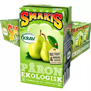 Smakis Päron Brick 25cl - 27 st